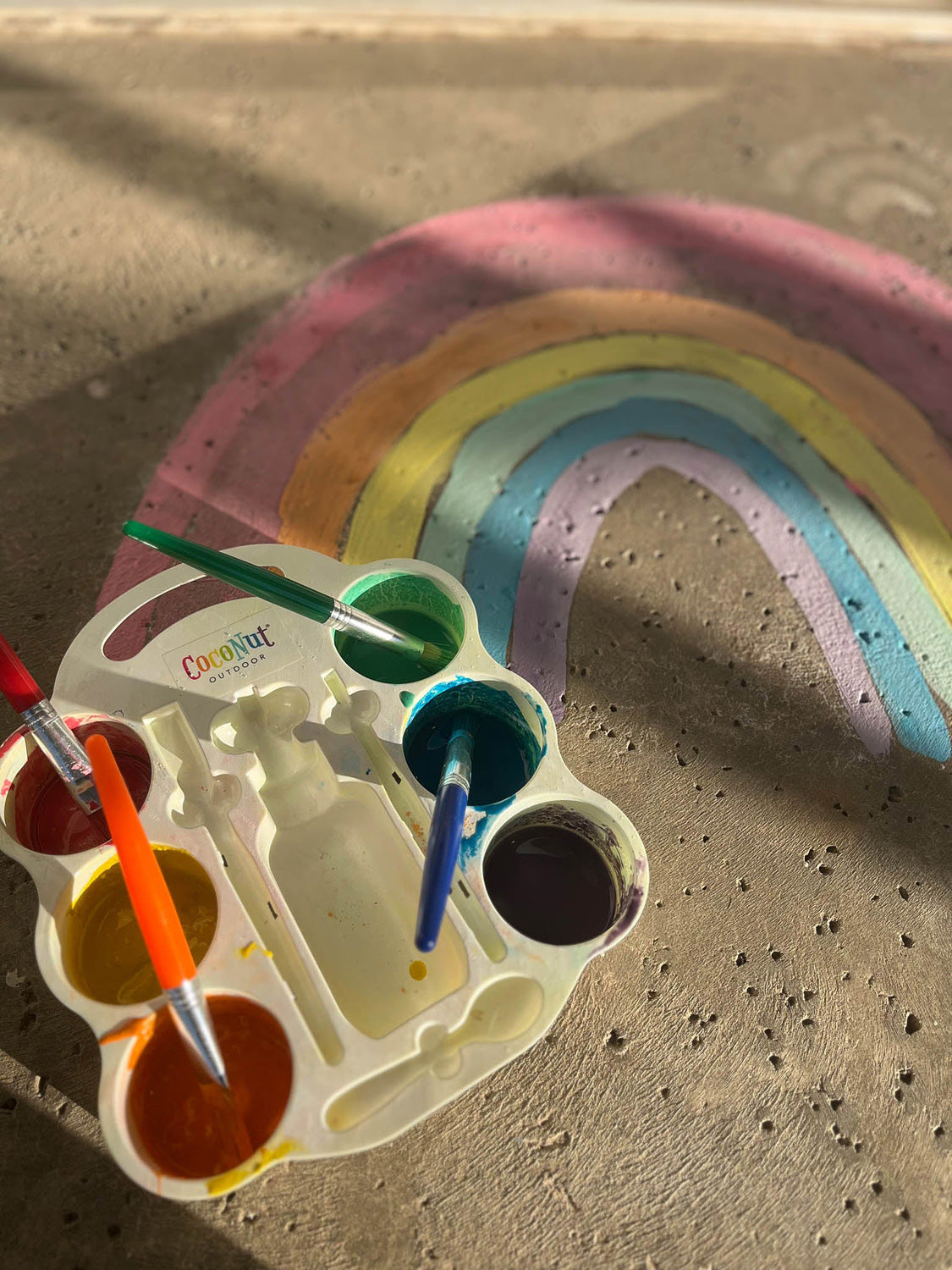 DIY Sidewalk Chalk Paint Set