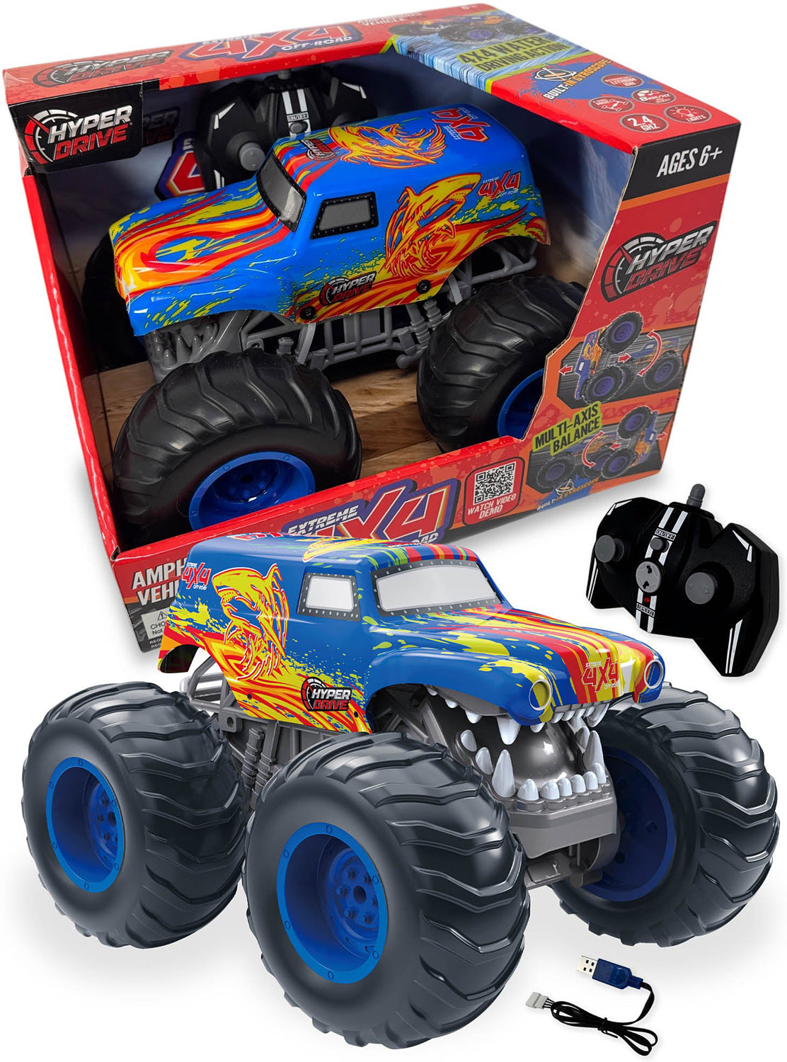 Extreme 4X4 Amphibious RC Vehicle – Fun Stuff Toys