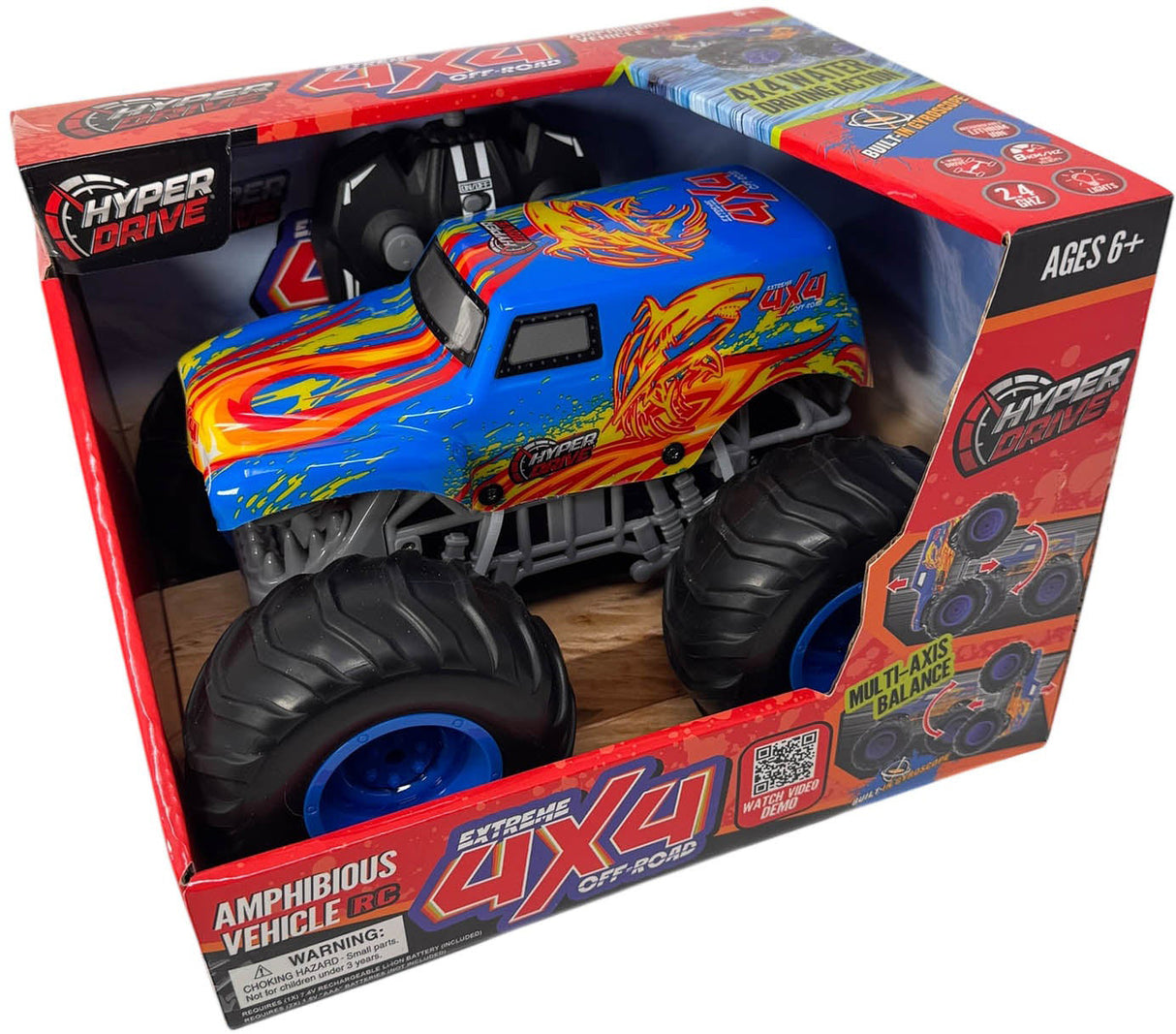 Hyper Drive Extreme 4x4 Amphibious Vehicle RC