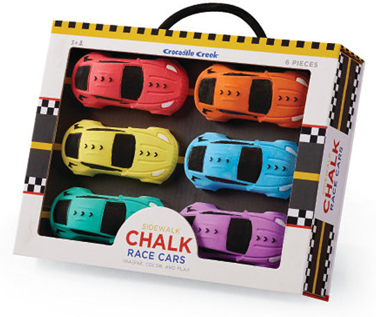 Sidewalk Chalk - Race Cars