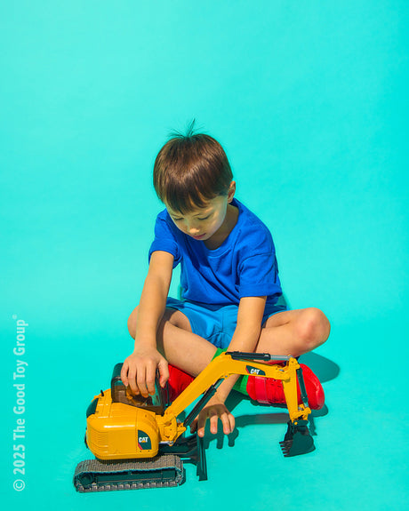 Bruder CAT Mini Excavator with Worker