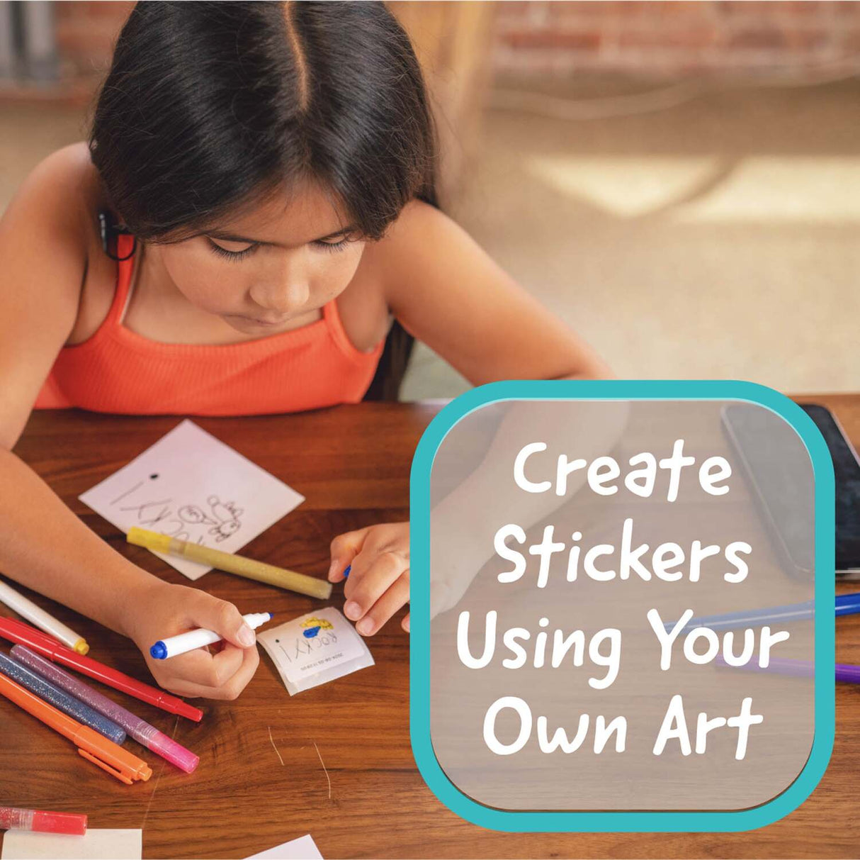 Hello Blink Sticker Maker