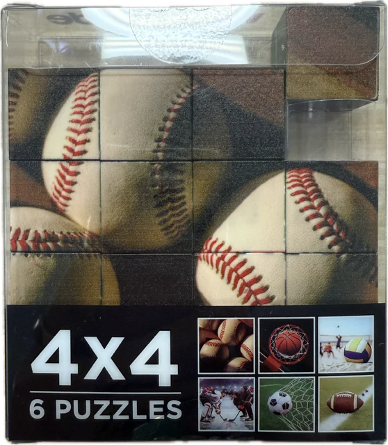 Click Blocks Magnetic 16Pc Sport Puzzle