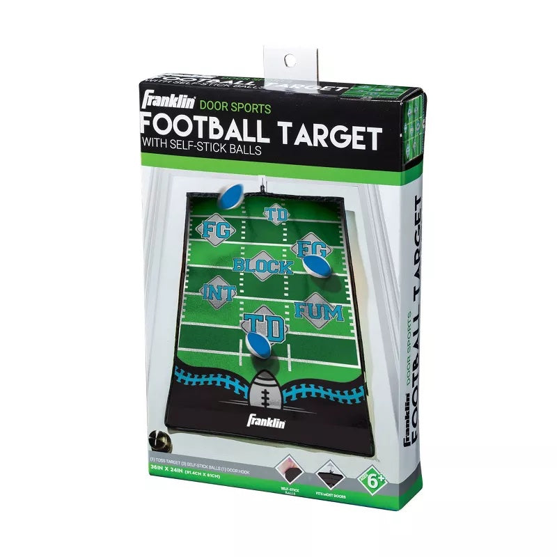 thumbnail image 2 of Football Target Toss Net - 7x5 Ft With 3 Pocket Targets, Portable, For QB Accuracy Training 2 of 10