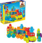 Mega Bloks Building Basics ABC Learning Train