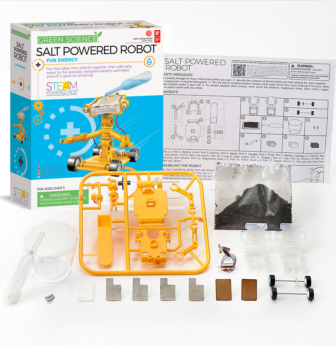 S4M Green Science Salt Powered Robot