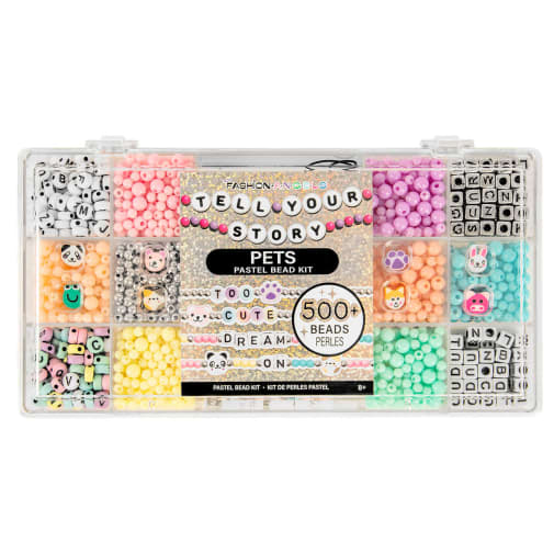 Tell Your Story Beads Pastel Pets