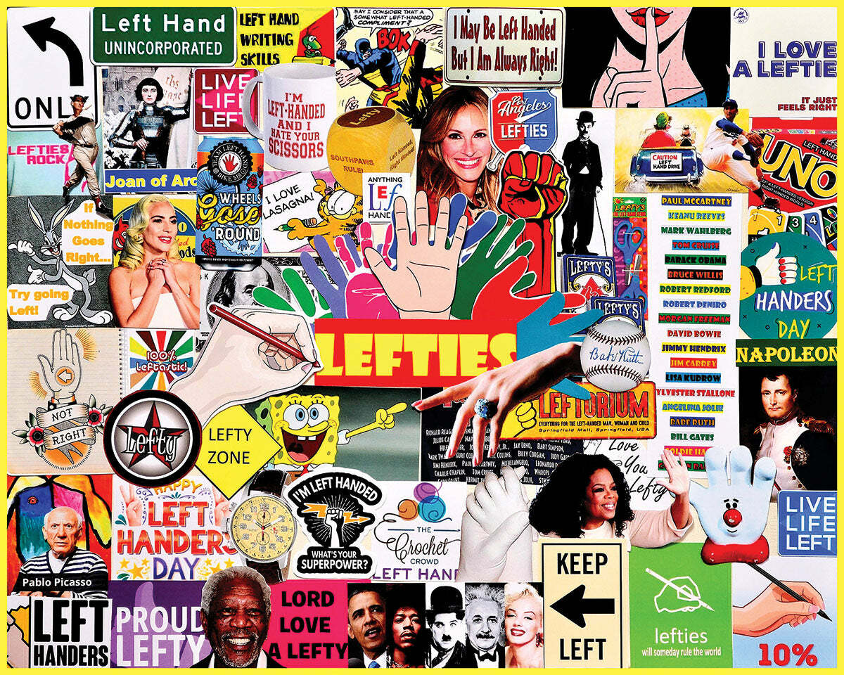 Lefties - 1000 Piece Jigsaw Puzzle
