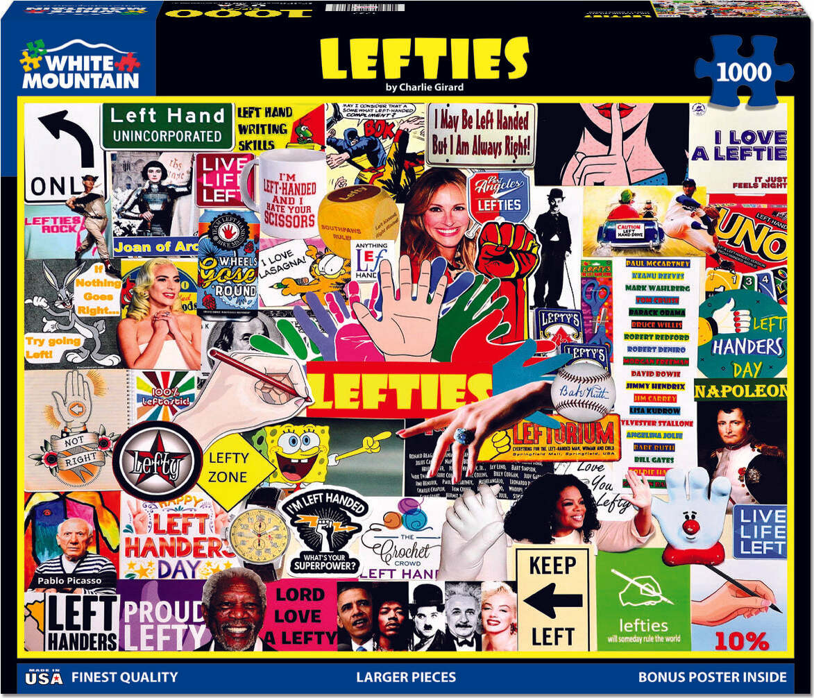 Lefties - 1000 Piece Jigsaw Puzzle