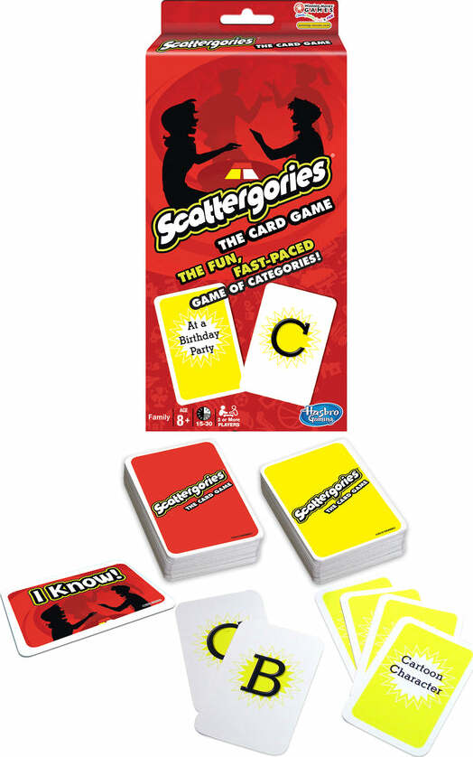 Scattergories - the card game