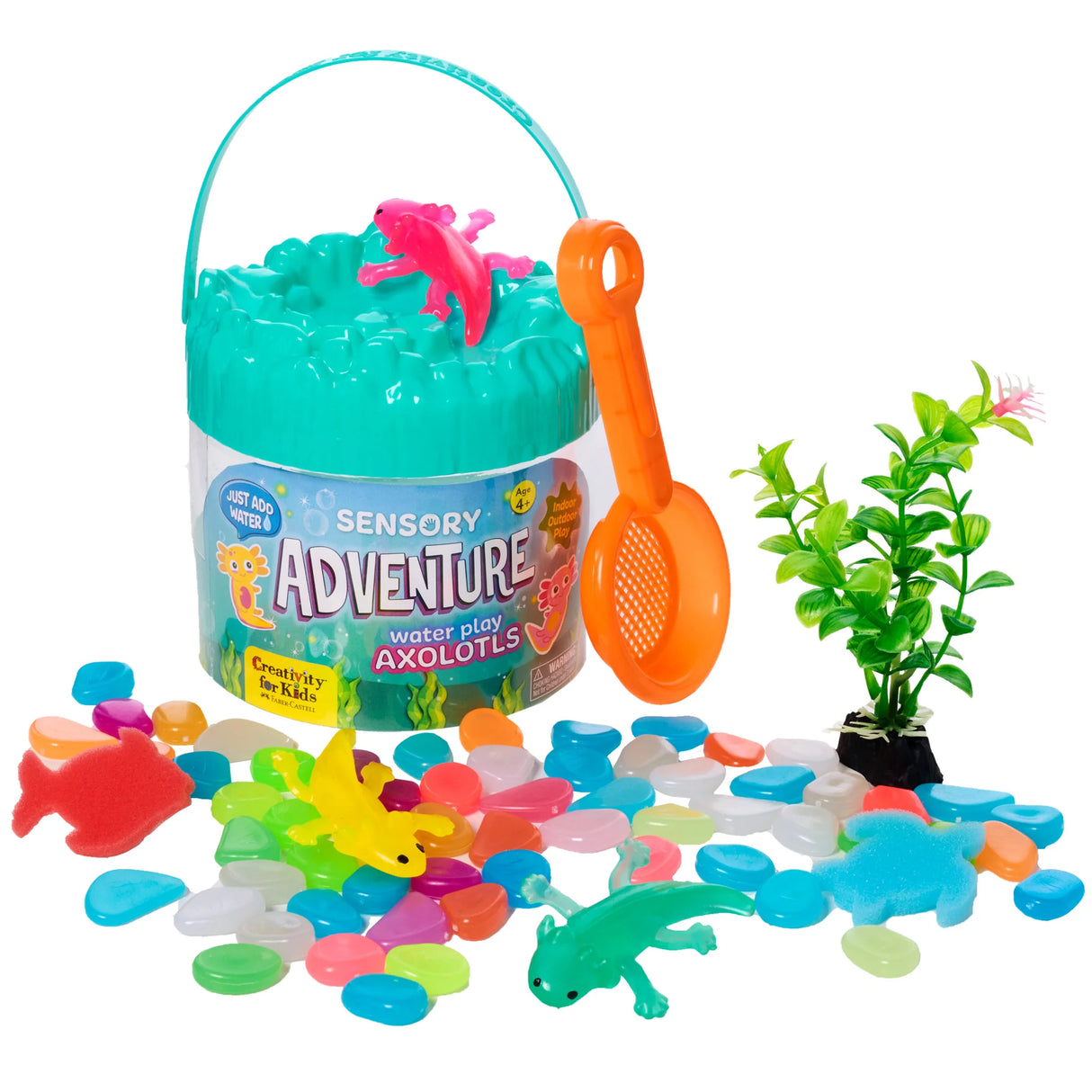 Sensory Adventure Water Play Axolotls