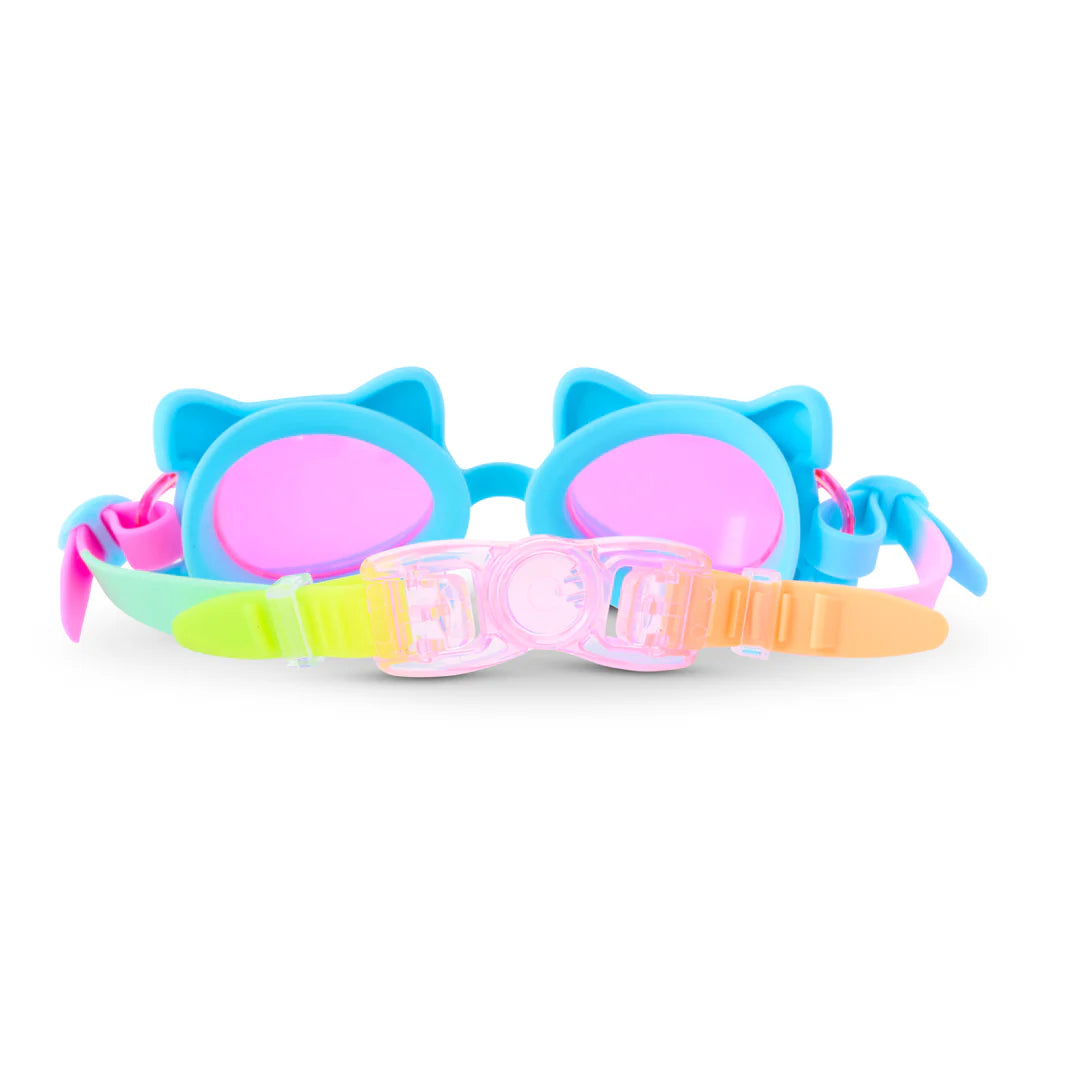 Flexi Cat Pouncy Blue Swim Goggles