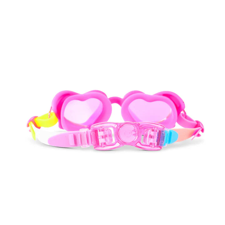 Plush Crush Heart Hot Crush Pink Goggles