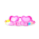 Plush Crush Heart Hot Crush Pink Goggles