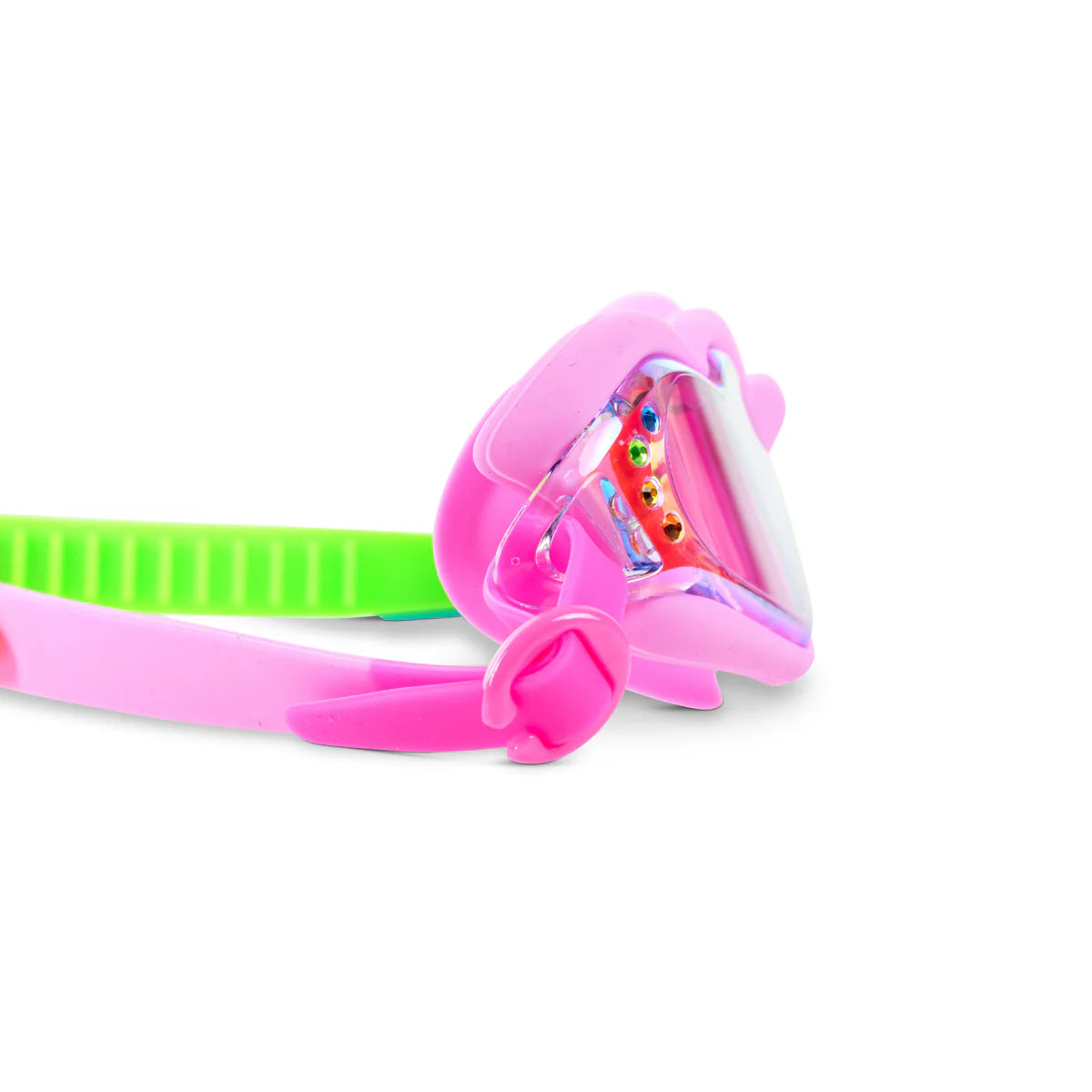 Plush Crush Heart Ur My Jam Pink Swim Goggles