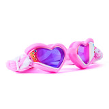 Soft Crush Pink Wish Flexible Heart Swim Goggles