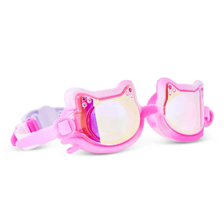 Pawberry Milk Tabby Swim Goggles