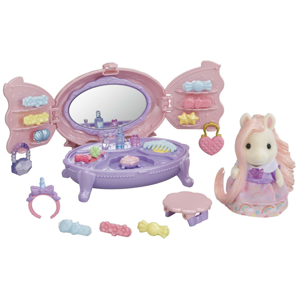 Calico Critters Pony's Vanity Dresser Set Fun Stuff Toys