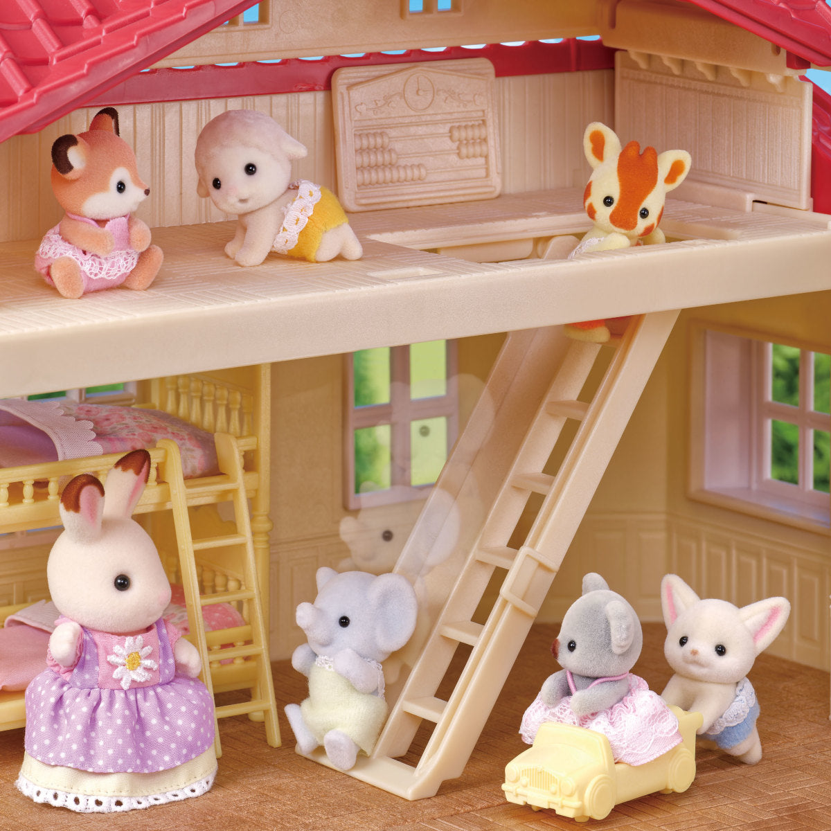 Calico Critters Red Roof Country Home Gift Set