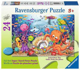 24 pc Fishies Fortune Floor Puzzle