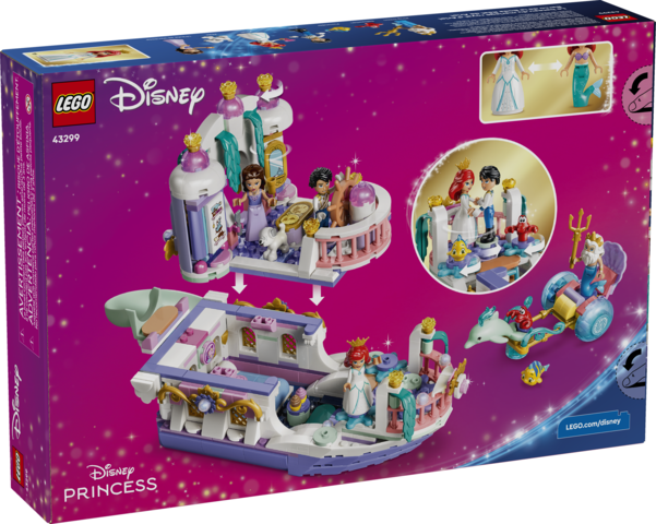 LEGO® Disney Princess Ariel’s Royal Wedding Boat