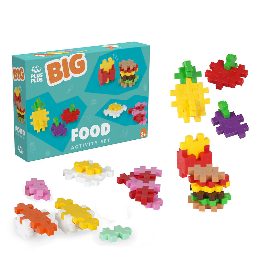 Plus-Plus Big Activity Food Set