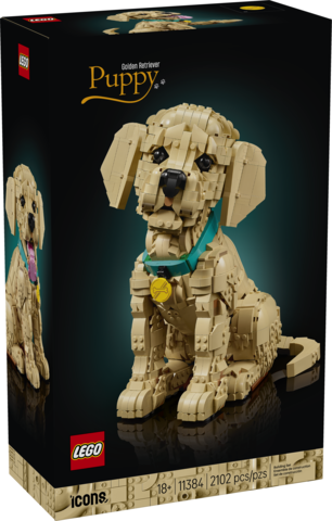 LEGO® Icons Golden Retriever Puppy