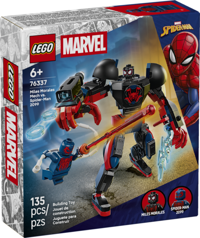 LEGO® Marvel Miles Morales Mech vs. Spider-Man 2099