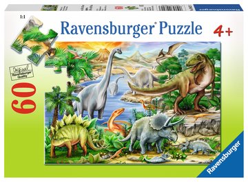 60 pc Prehistoric Life Puzzle