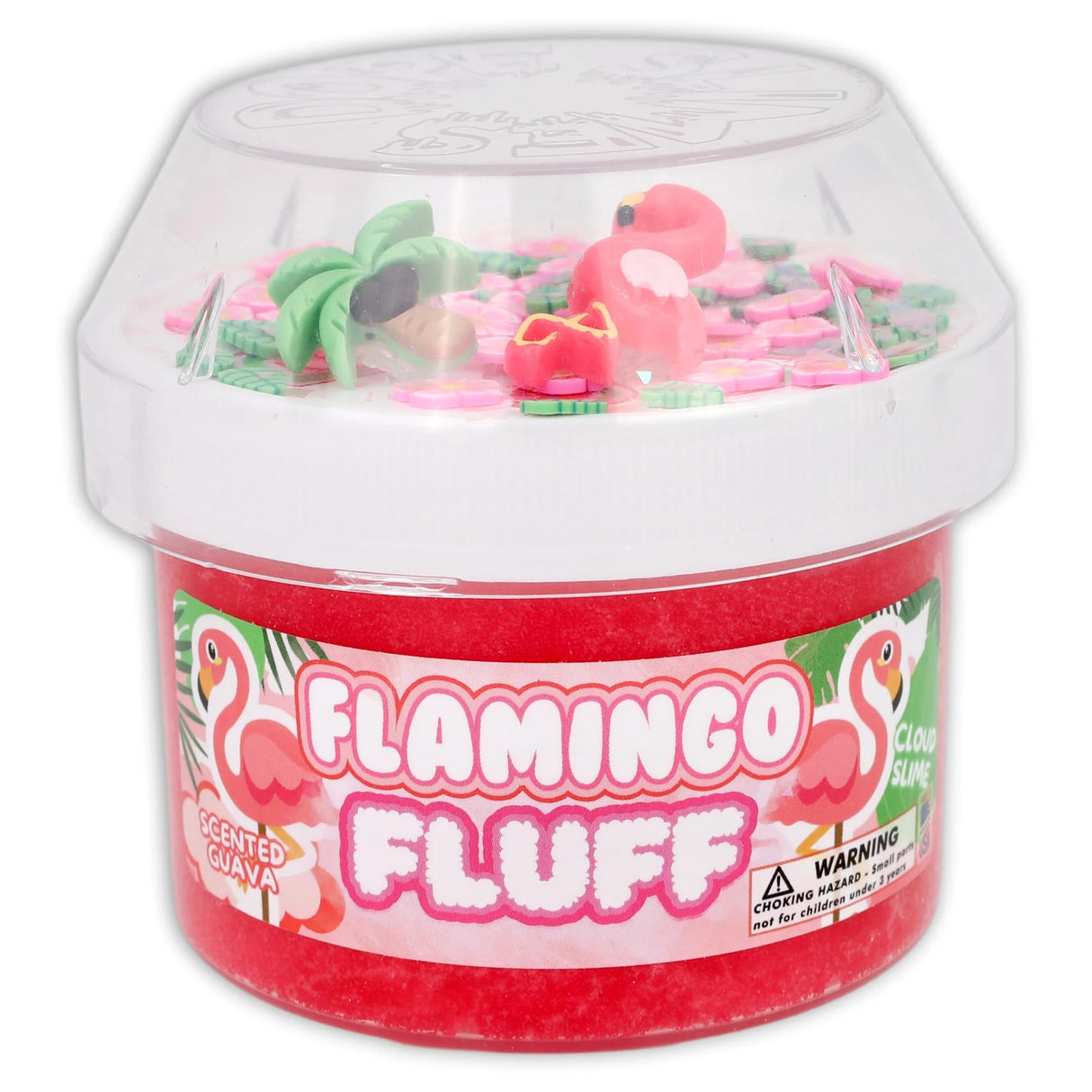 Flamingo Fluff Cloud Slime Dope Slime