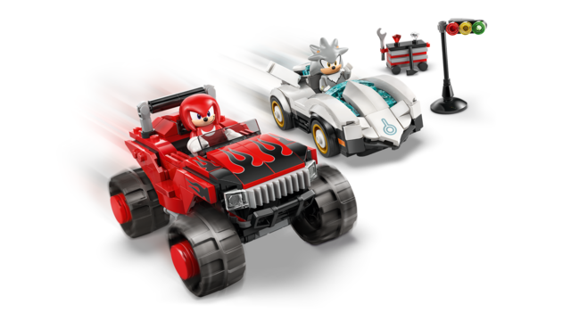 LEGO® Sonic the Hedgehog™ Silver's Car Vs. Knuckles' Monster Truck