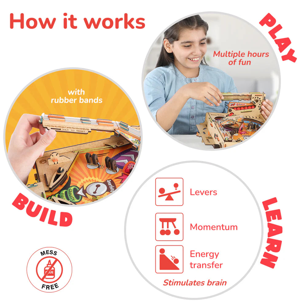 Mini Pinball Stem Building Kit