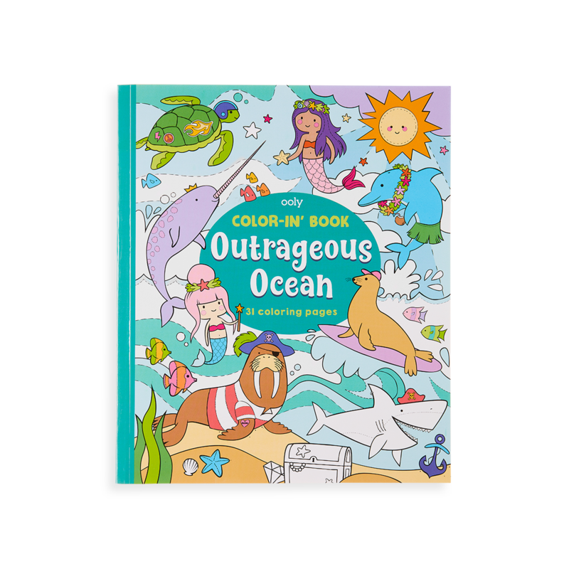 Outrageous Ocean Coloring Book