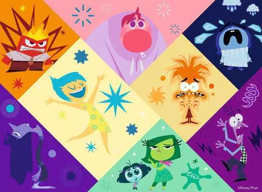 500 pc Disney Inside Out 2 Puzzle