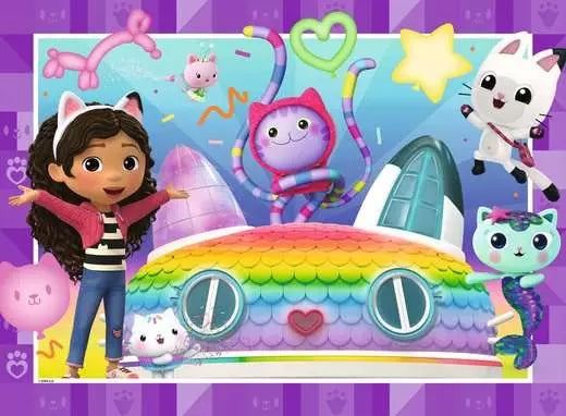 100 pc Gabby Dollhouse This Calls for a Party! Puzzle