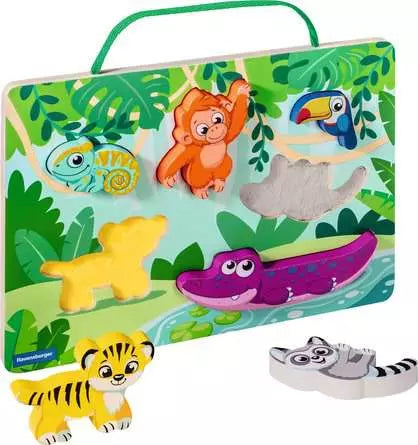 Play+ Jungle Wooden Puzzle