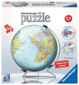 The Earth 3D Puzzle