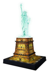 Statue of Liberty at night 108pc 3D Puzzle