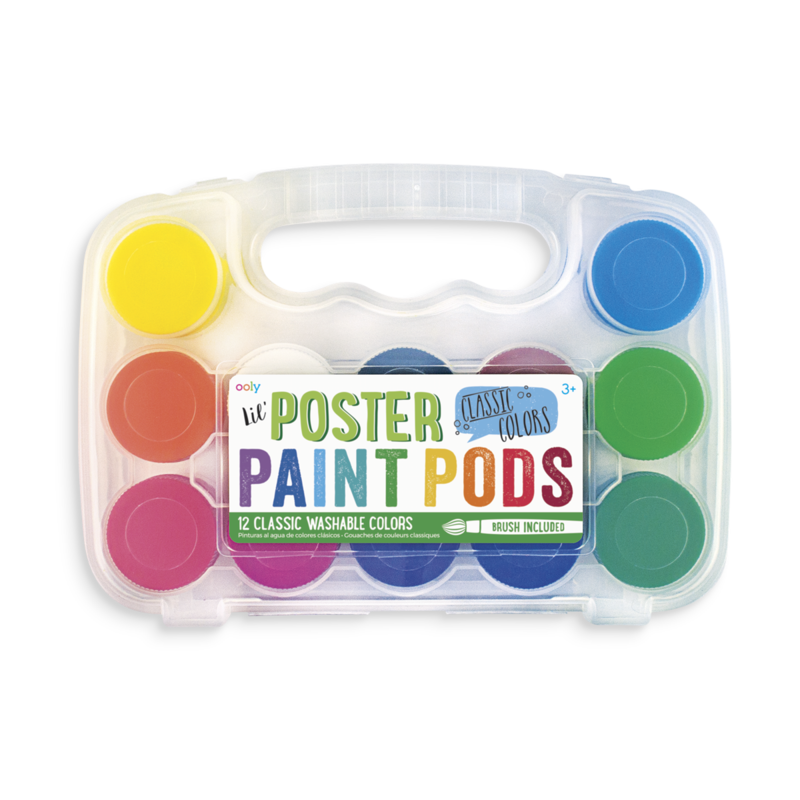 Classic Poster Paint Pods