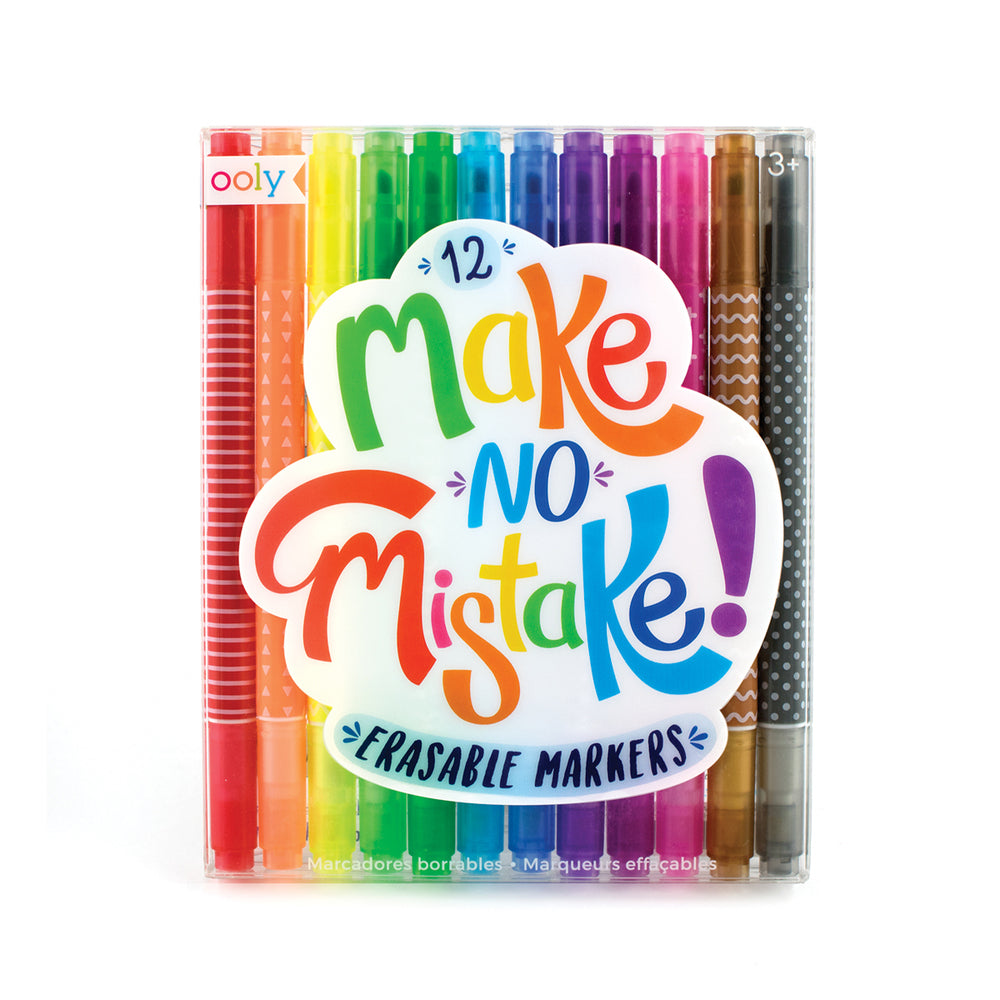 Make No Mistake Erasable Markers