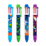 Astronaut 6 click multicolored pen