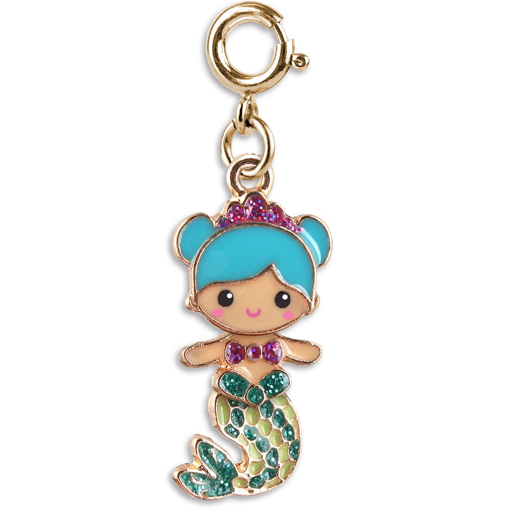 Gold Mermaid Charm