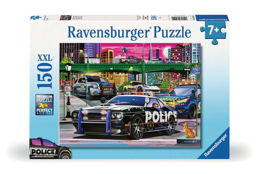 150 pc Police on Patrol Puzzle