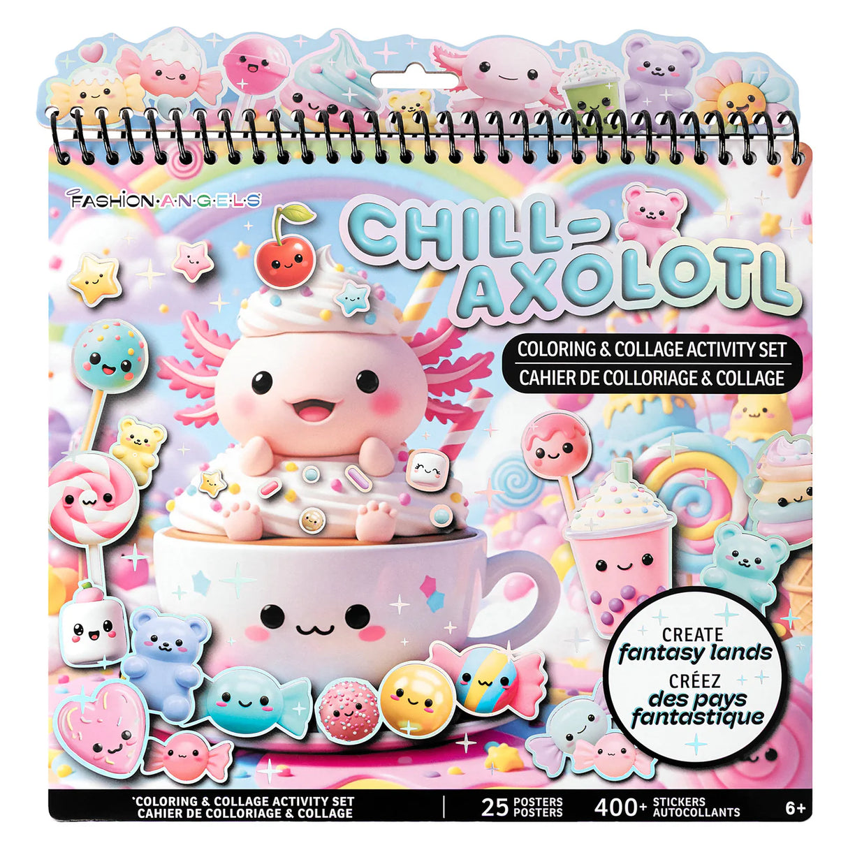 Chill Axolotl Activity Set