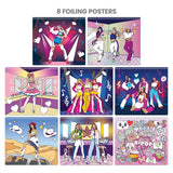 K Pop Foil Fashion Design Portfolio