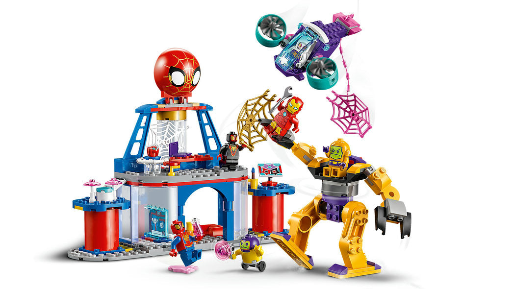 LEGO® Disney+ Spidey and His Amazing Friends Team Spidey Web Spinner Headquarters