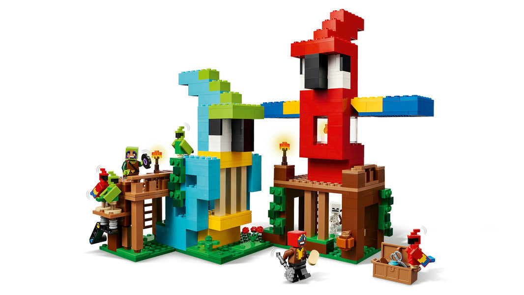 LEGO® Minecraft  Parrot Houses