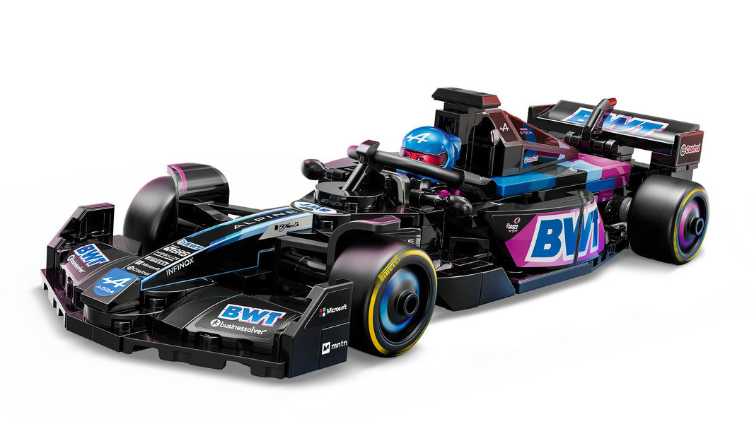 LEGO® Speed Champions BWT Alpine F1® Team A524 Race Car – Fun