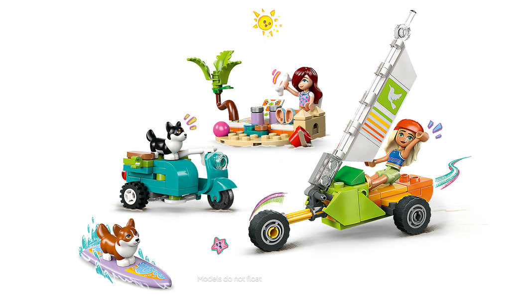 LEGO® Friends Surfing Dogs and Scooter Adventure