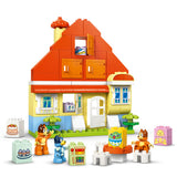 LEGO® DUPLO® Bluey’s Family House with Memory Game